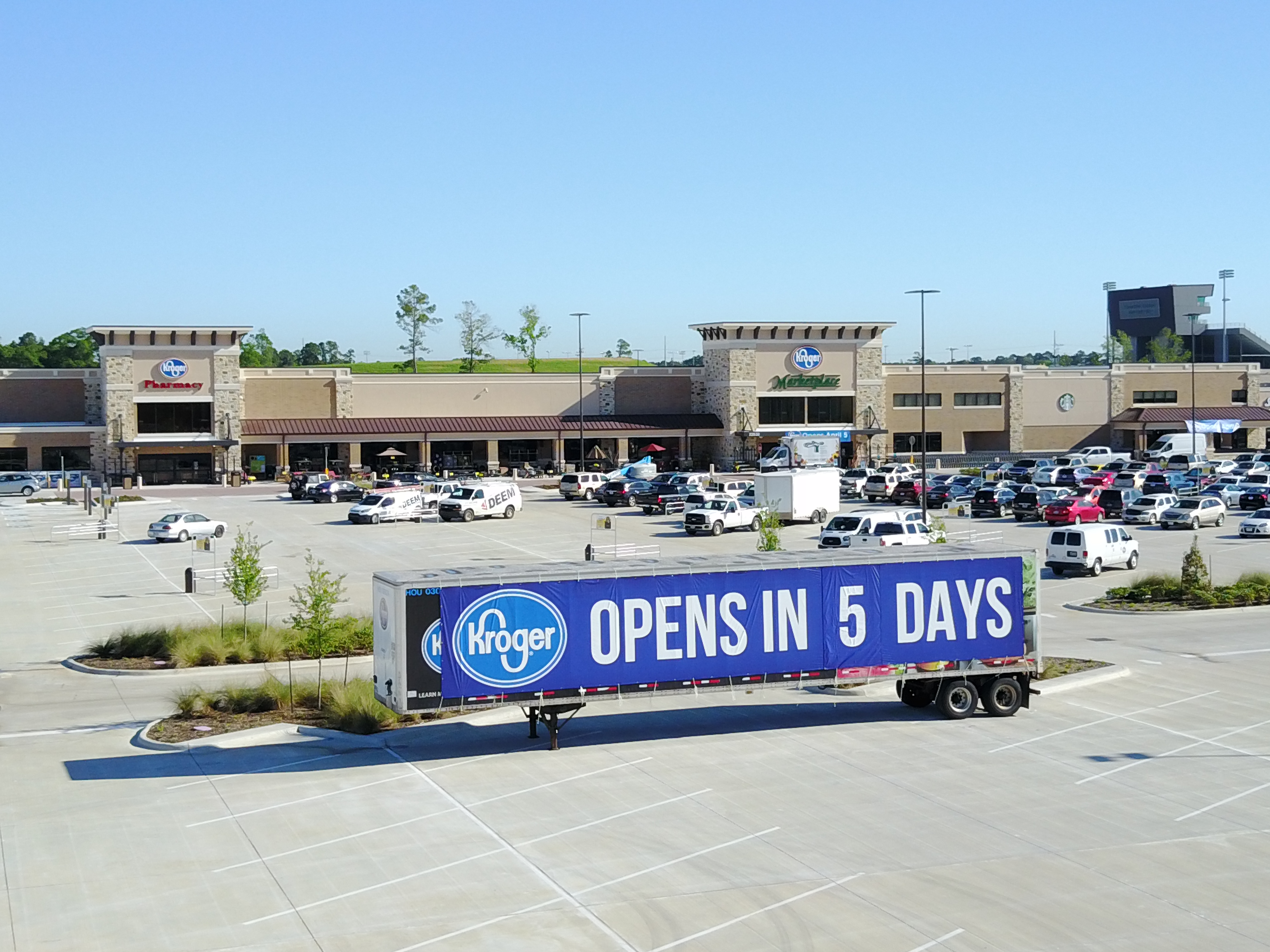 Sneak Peak to the Kroger Marketplace Opening on April 5th